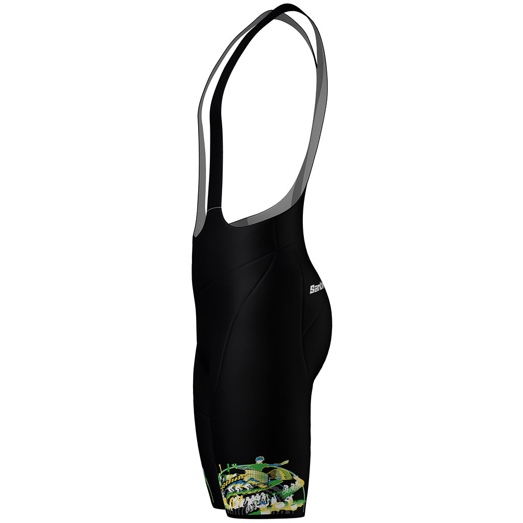 SANTINI UCI ROAD WC KIGALI BIBSHORTS-BLK
