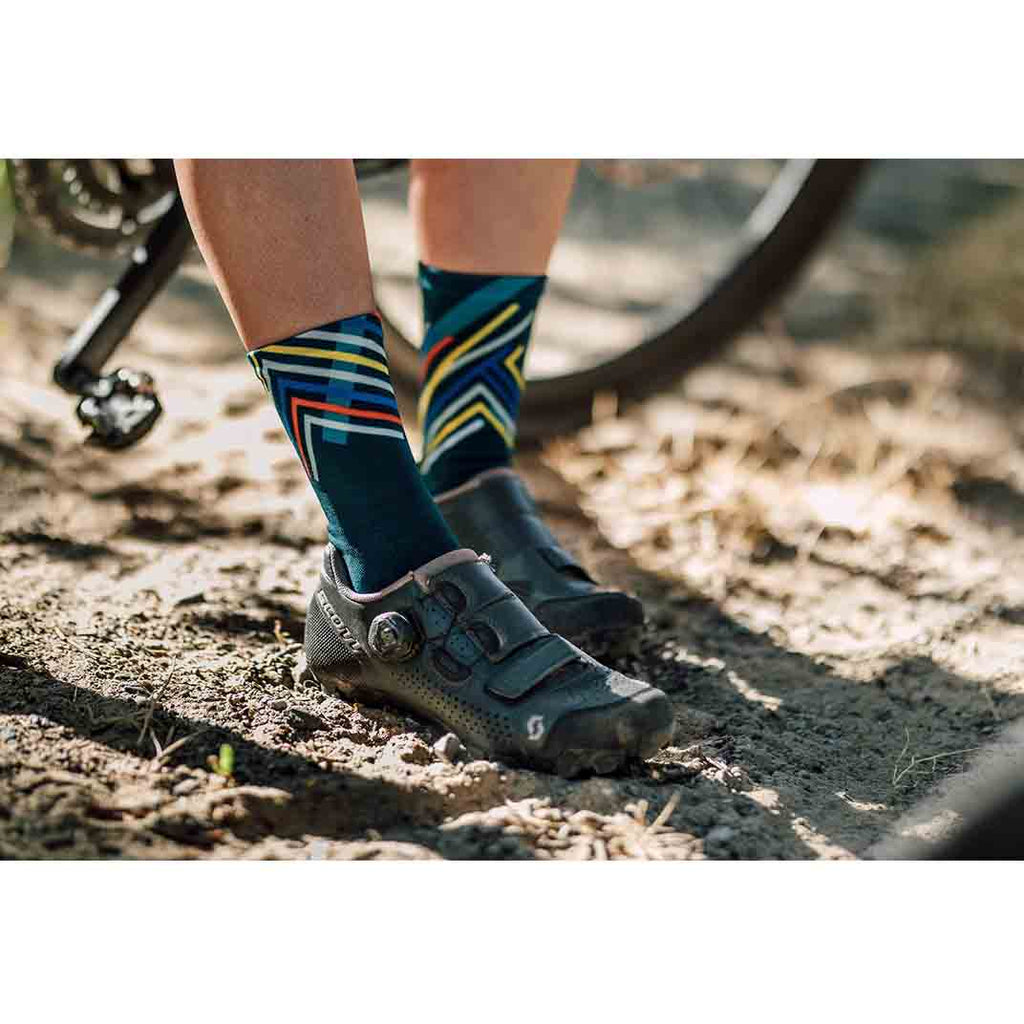 SOX Performance Teal Crew Socks – High-Performance Sports Crew | Breathable Support & Stability