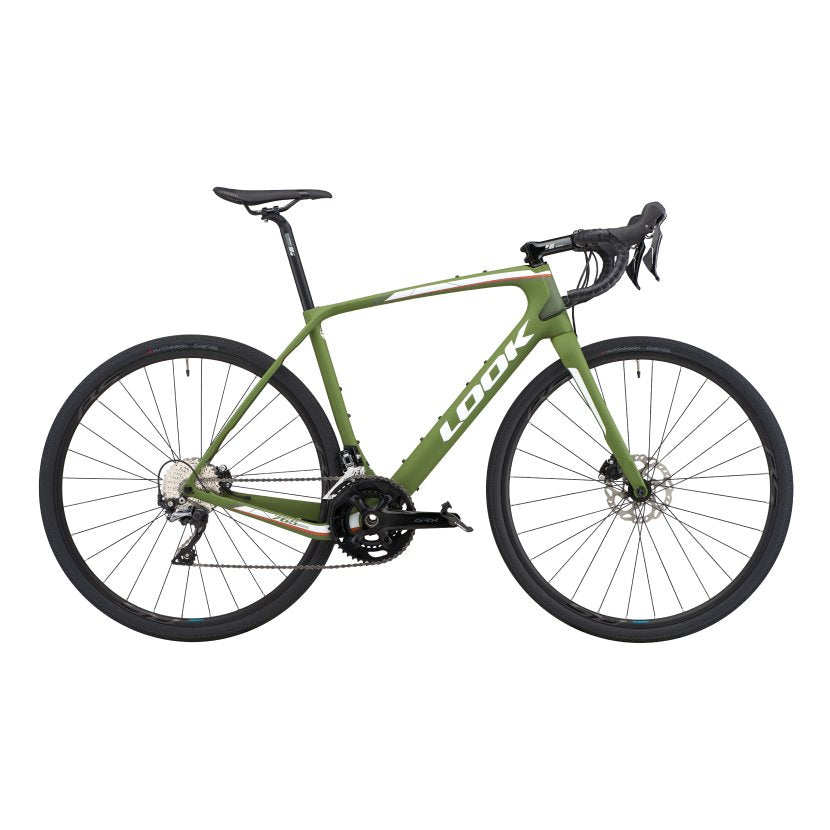 Look 765 Gravel Frameset (Green/Matt White) | Cycling Gears Hub