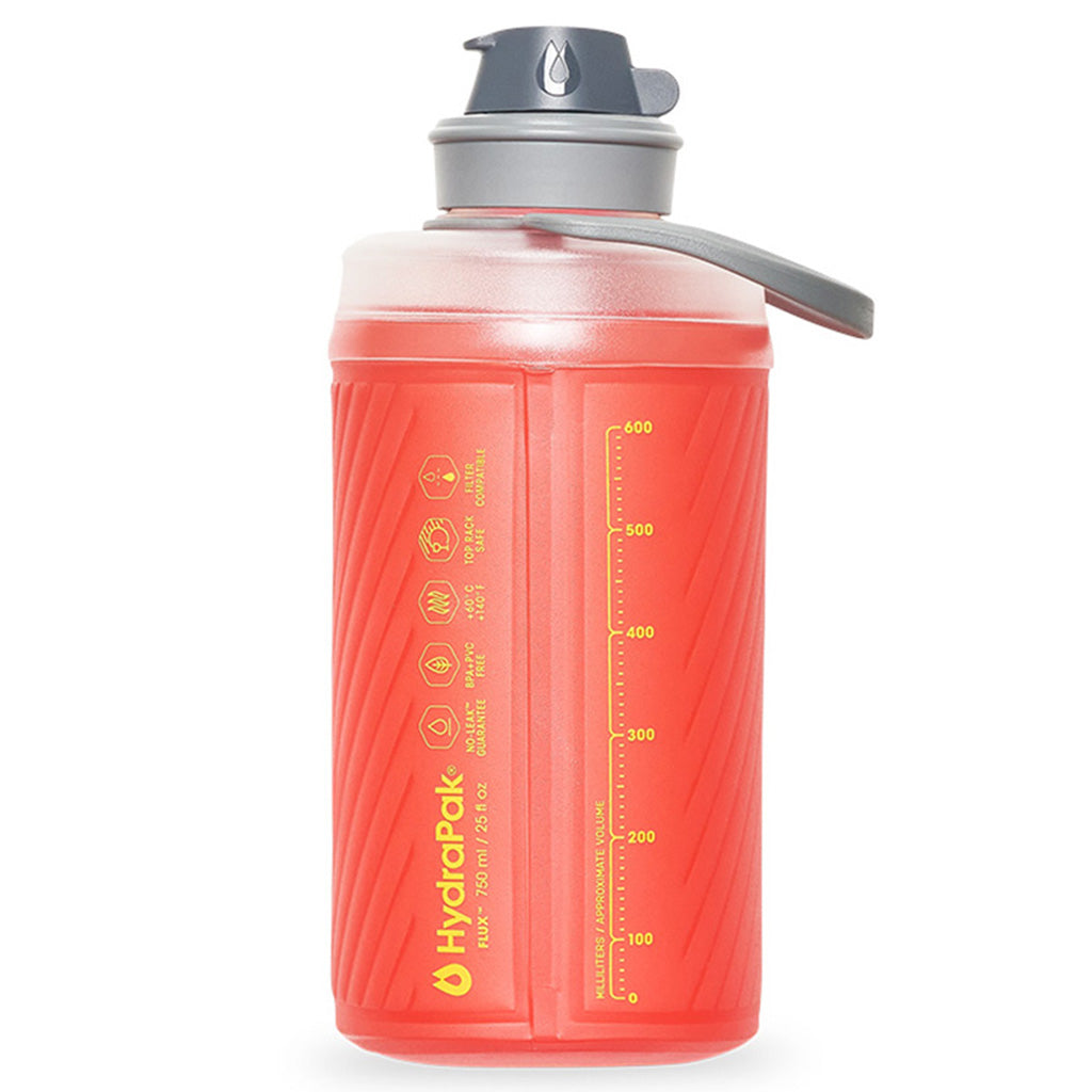 Hydrapak Flux Flexible Bottle Color Redwood | Cycling Gears Hub