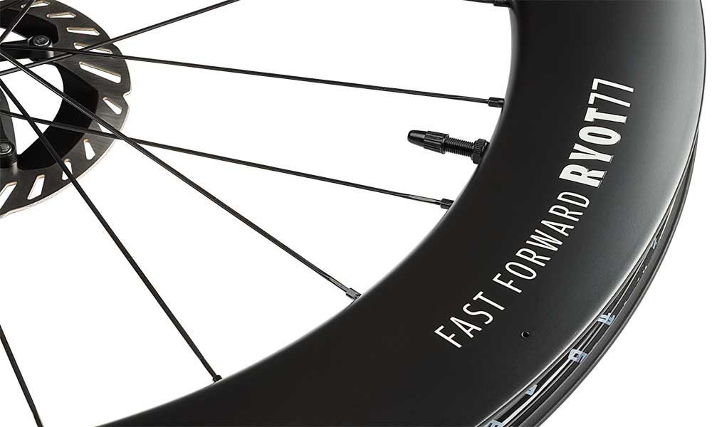 FFWD Ryot77 Carbon Tubeless Ready Disc Brake Wheel - Shimano Color -White Ratchet system | Cycling Gears Hub