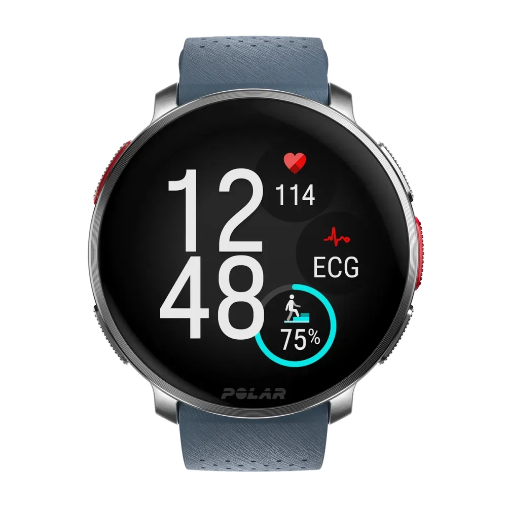 Polar Vantage V3 – Premium Multisport GPS Smartwatch with AMOLED Display, Dual-Frequency GPS, Maps, Advanced Training & Recovery Tools [SKY BLUE COLOR]