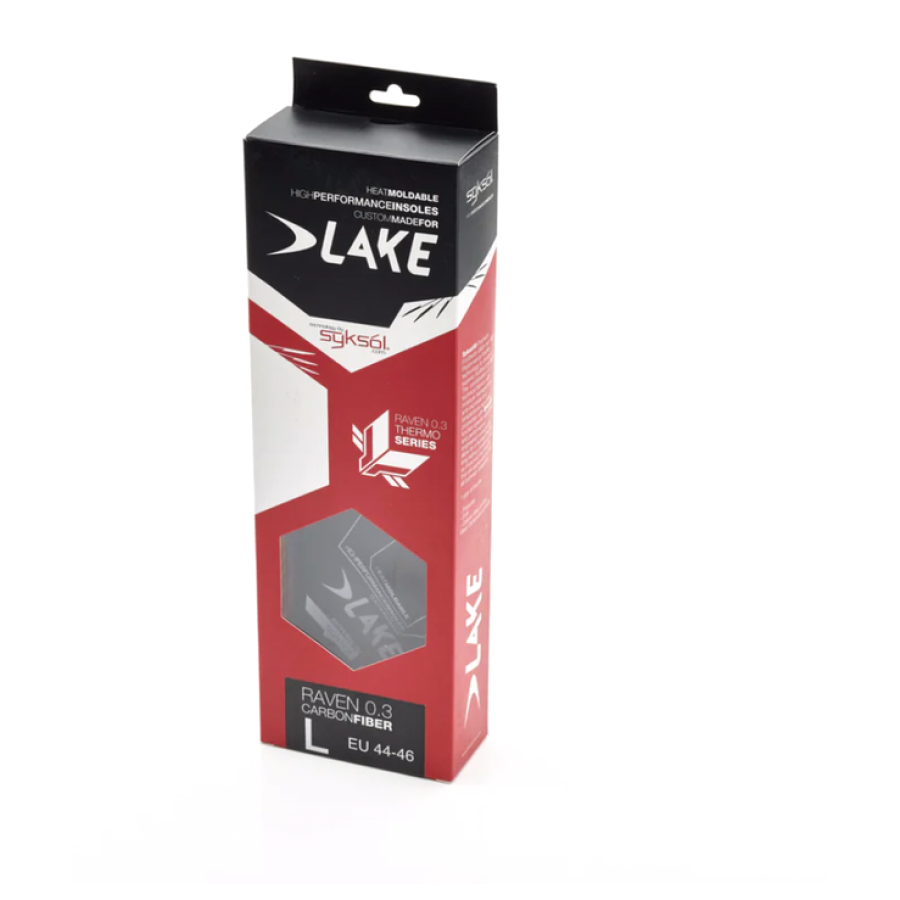 LAKE Raven 0.3 Carbon Fiber Pro Spare Shoe Soles – Size 36–39 / 47–50 | Cycling Gears Hub