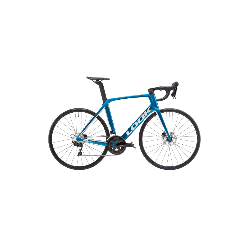 LOOK 795 Blade DB Metallic Blue Silver Glossy – Shimano 105 | Shimano WH-RS171 | Cycling Gears Hub
