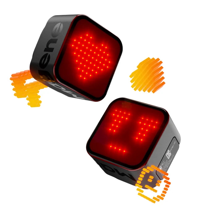 Magene L308 Intelligent Expression Smart Tail Light | High-Visibility Cycling Rear Light