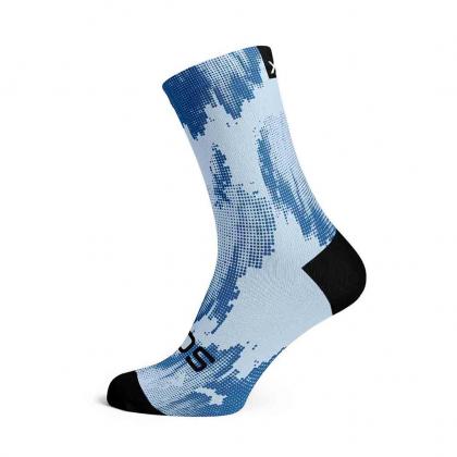 SOX Blue Gravel Minimalist Crew Socks – Performance Crew | Breathable Comfort & Modern Design