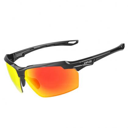 KAPVOE X87 Color Polarized Glasses Color Red/Black
