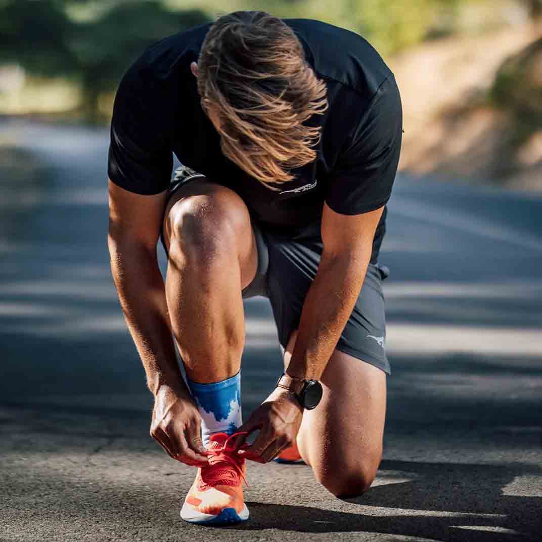 SOX Blue Gravel Minimalist Crew Socks – Performance Crew | Breathable Comfort & Modern Design