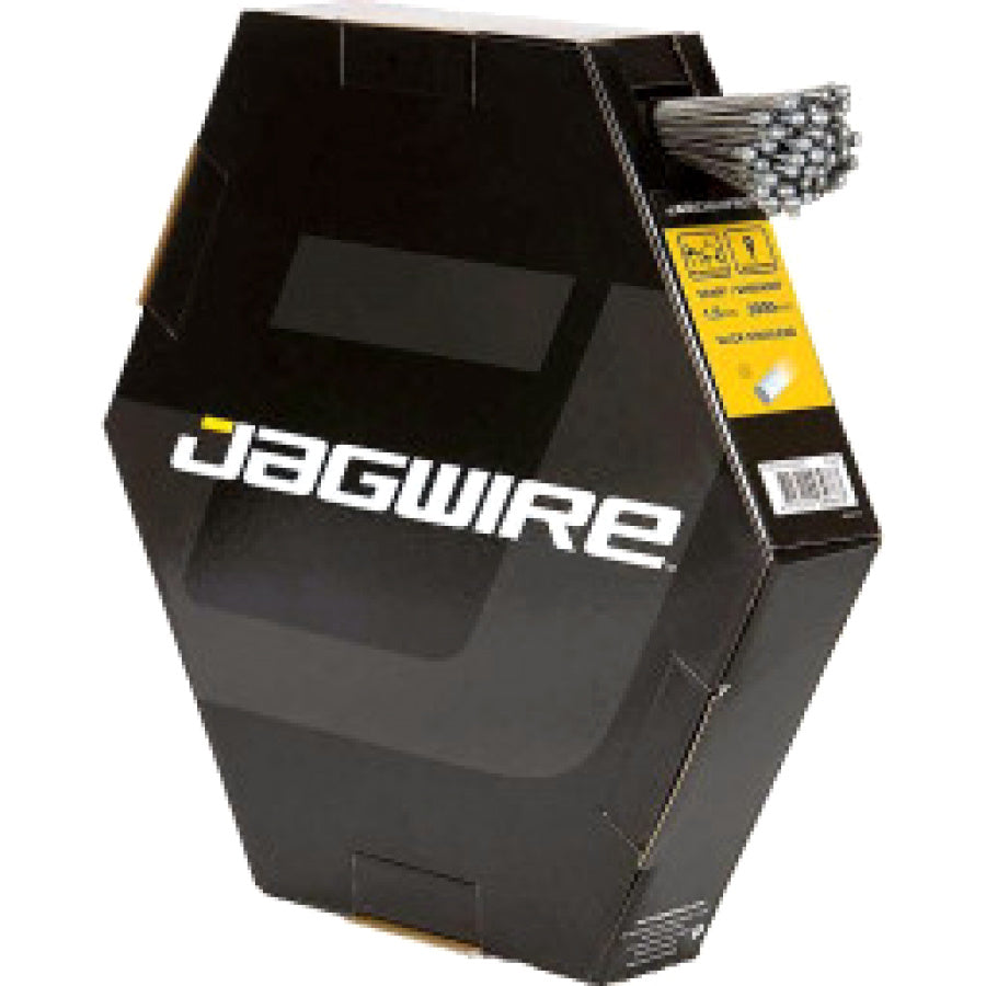 Jagwire Workshop Road Brake Inner Cable – 1.5mm | Slick Polished Stainless | Box of 50 | Cycling Gears Hub
