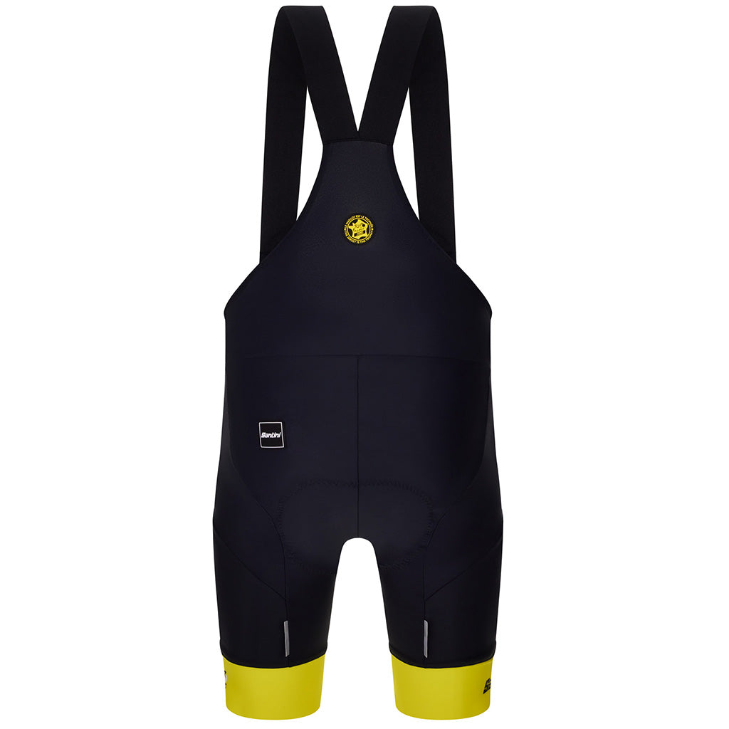 Santini TDF GC Leader Men's Cycling Bibshorts (Black) | Cycling Gears Hub