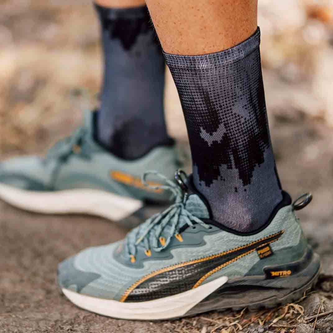 SOX Black Gravel Minimalist Crew Socks – Performance Crew | Breathable Comfort & Sleek Design