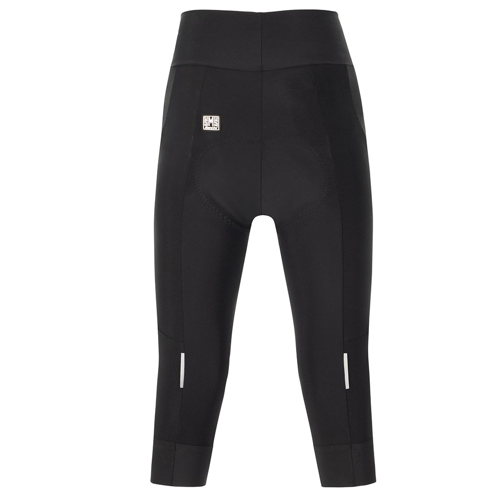 SANTINI WMN ALBA 3/4 BIBTIGHTS-BLACK
