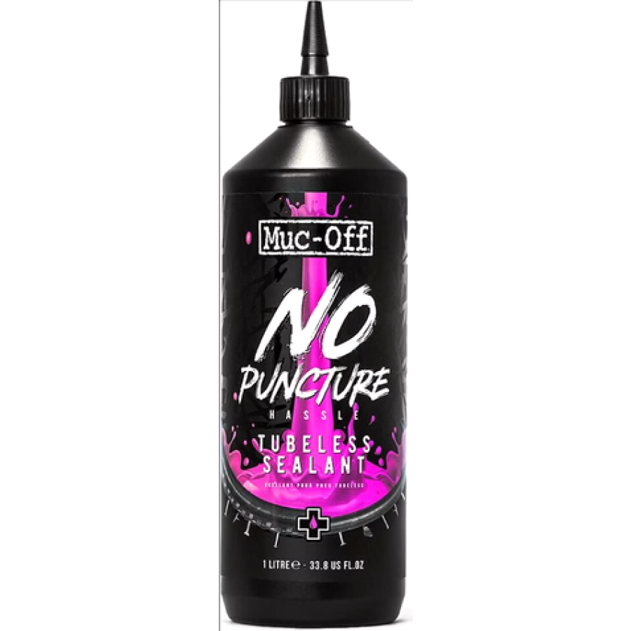 Muc-Off Road & Gravel Tubeless Sealant 1L | No Puncture Hassle Tyre Sealant