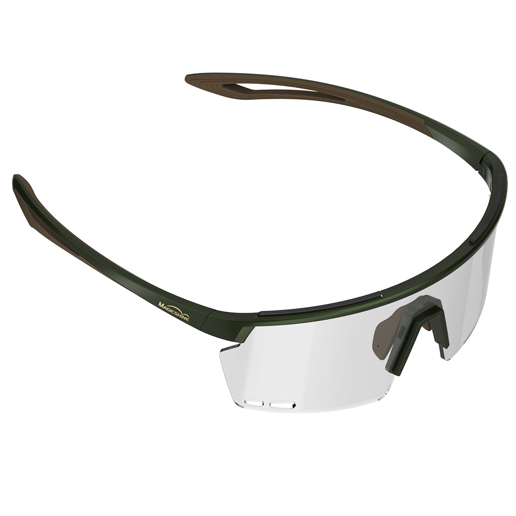 Magicshine Rouler Photochromic Sports Sunglasses Matt&Green Color