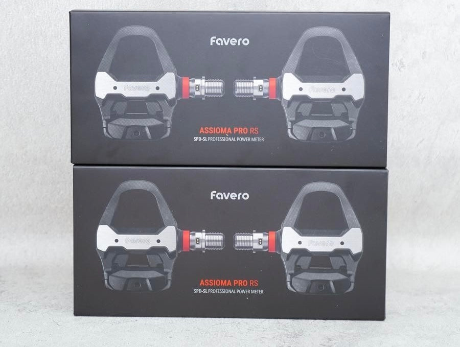 Favero Assioma PRO RS-2 – Dual-Sided Road Power Meter Pedals (SPD-SL Compatible)[Latest Edition]Cycling Gears Hub