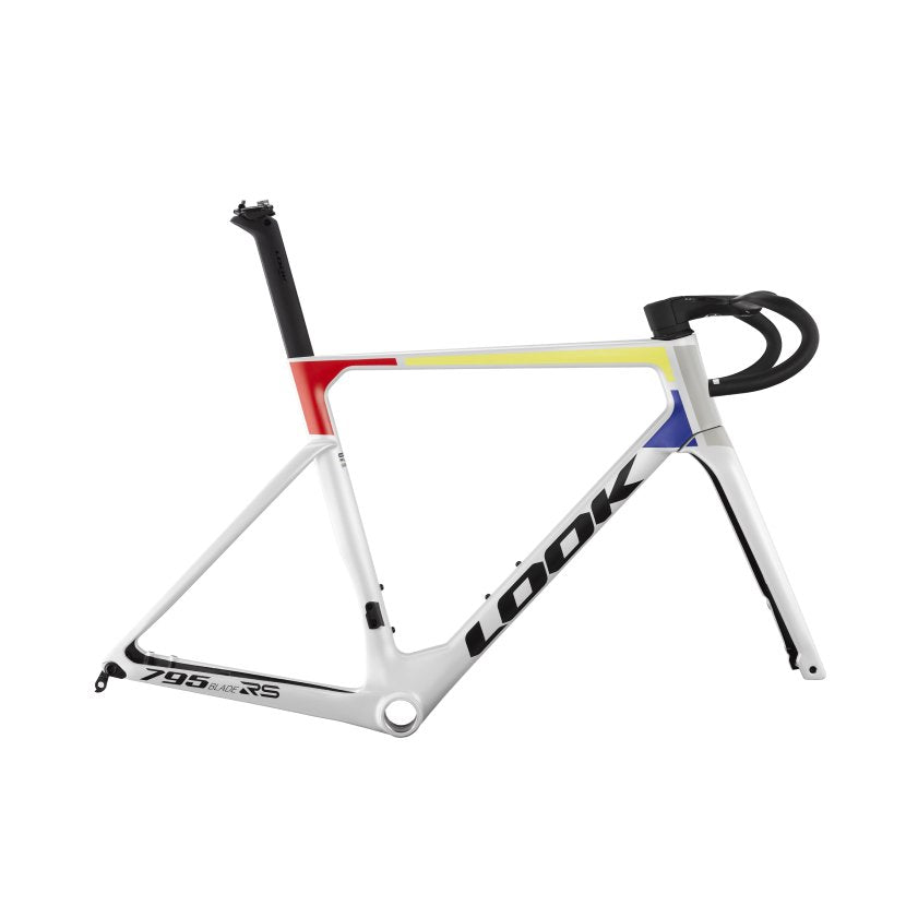 Look 795 BladeRS Iconic Edition Frameset (Iconic Platinum White) | Cycling Gears Hub