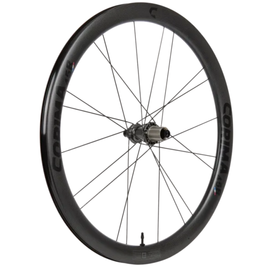 CORIMA RR 45R 700C 20-Spoke Disc Wheel – Tubeless Ready SHIMANO HUB | MATTE BLACK