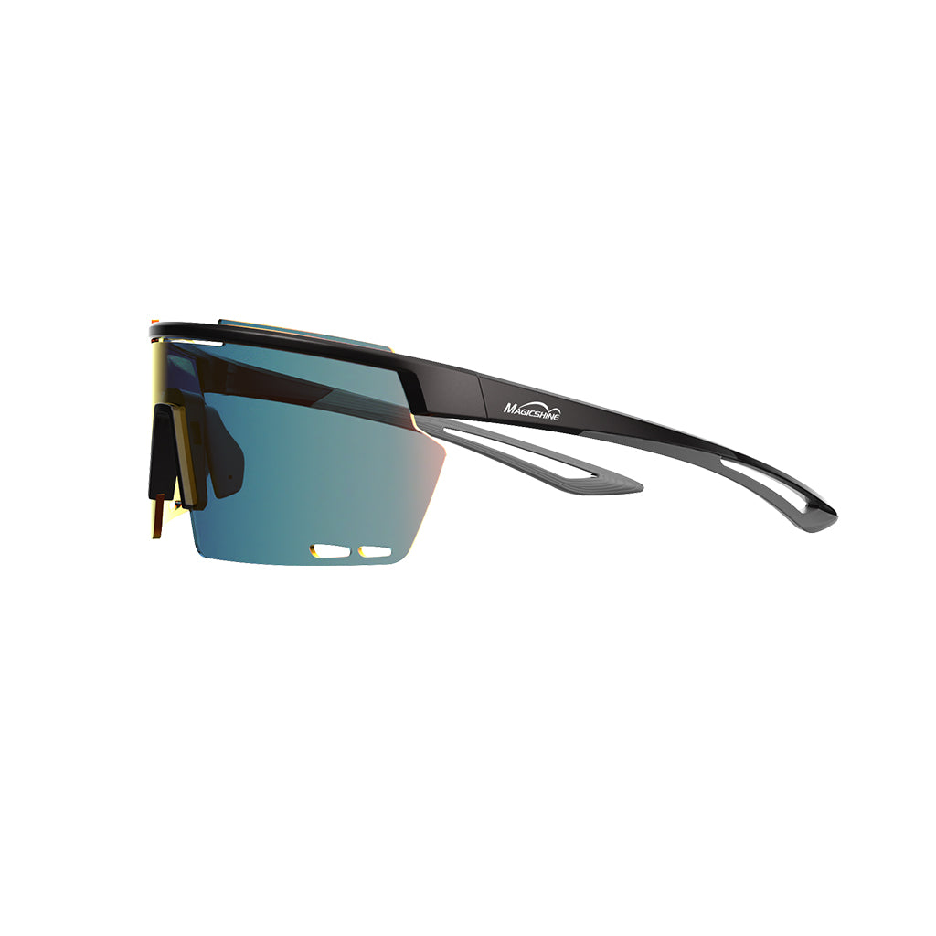 Magicshine Rouler Classic Sports Sunglasses (black&Grey)