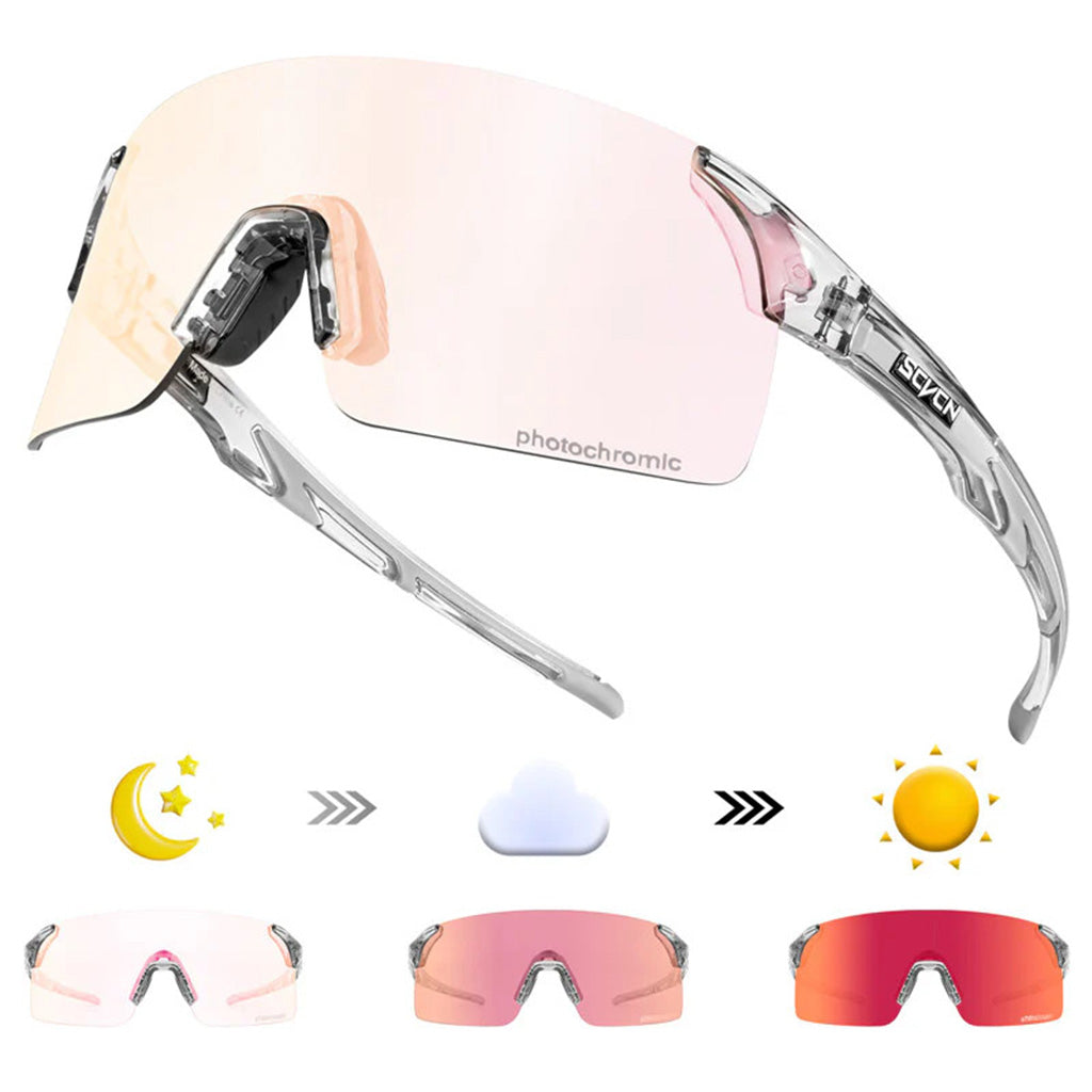 SCVCN X142 COL.P.CHROMIC SUNGLASSES-RED/GREY