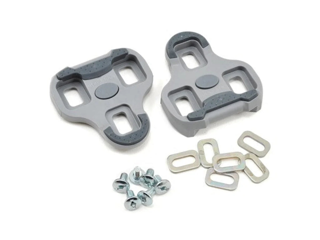 LOOK Grip Cleats – Grey and Red | 4.5° Angular Float | Cycling Gears Hub