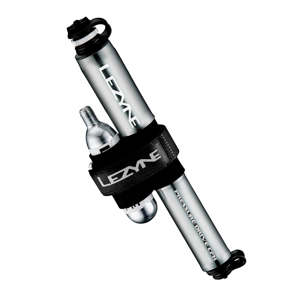 Lezyne Pressure Drive CFH-CO2 High Pressure Hand Pump Grey Color