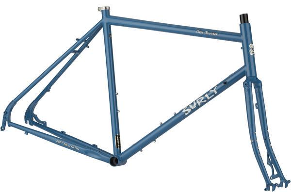 Surly Disc Trucker Frameset Blue Only Frameset