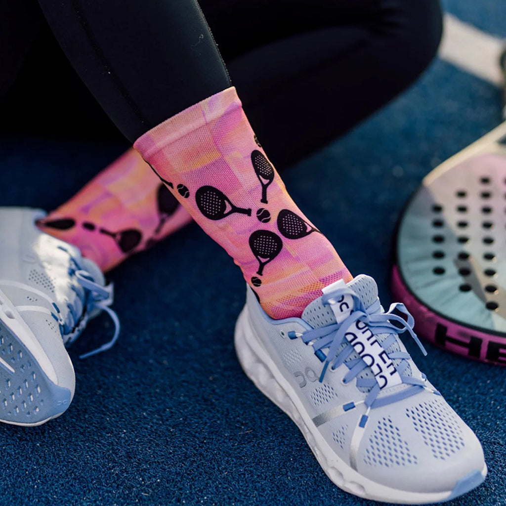SOX Criss Cross Padel Crew Socks – Performance Crew | Breathable Comfort & Court-Ready Support