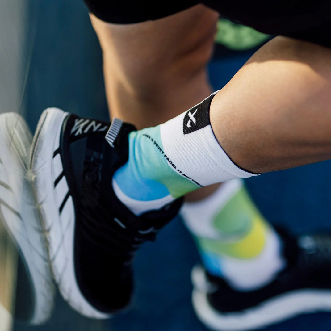 SOX Rollercoaster Padel Crew Socks – Performance Sports Crew | Breathable Support & Stability