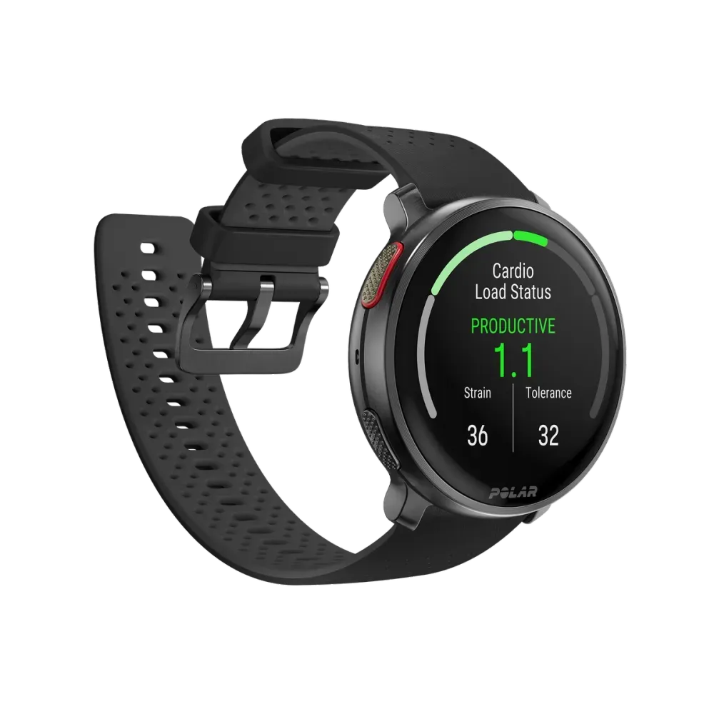 Polar Vantage V3 – Premium Multisport GPS Smartwatch with AMOLED Display, Dual-Frequency GPS, Maps, Advanced Training & Recovery Tools [Black Color]