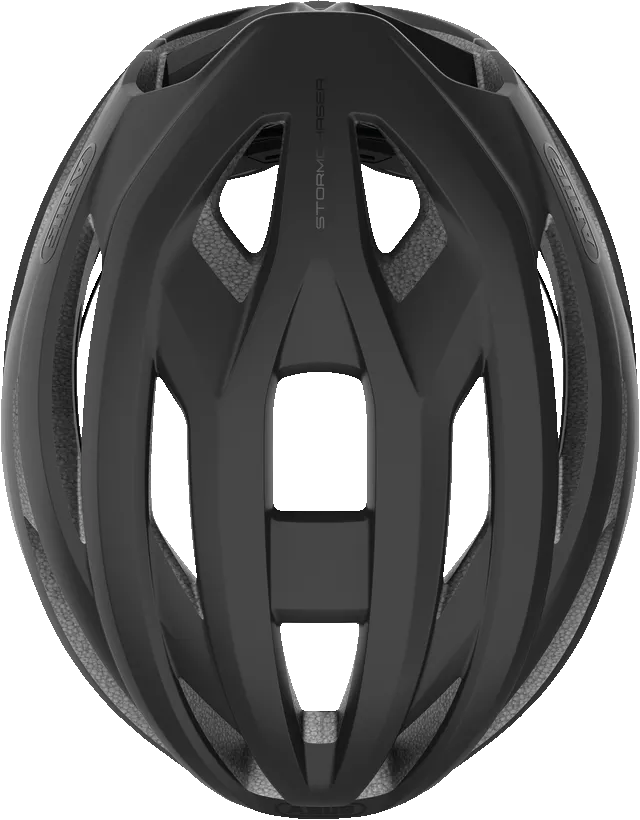 Abus Stormchaser Road Cycling Helmet (Velvet Black) | Cycling Gears Hub