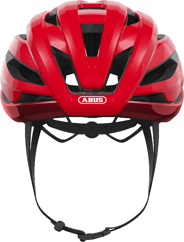 Abus Stormchaser Road Cycling Helmet (Blaze Red) | Cycling Gears Hub