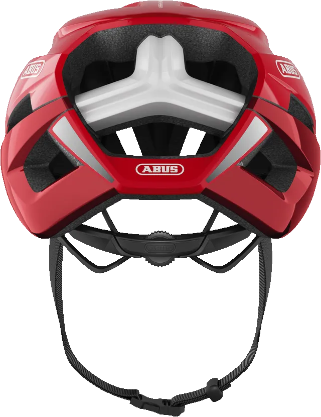 Abus Stormchaser Road Cycling Helmet (Blaze Red) | Cycling Gears Hub