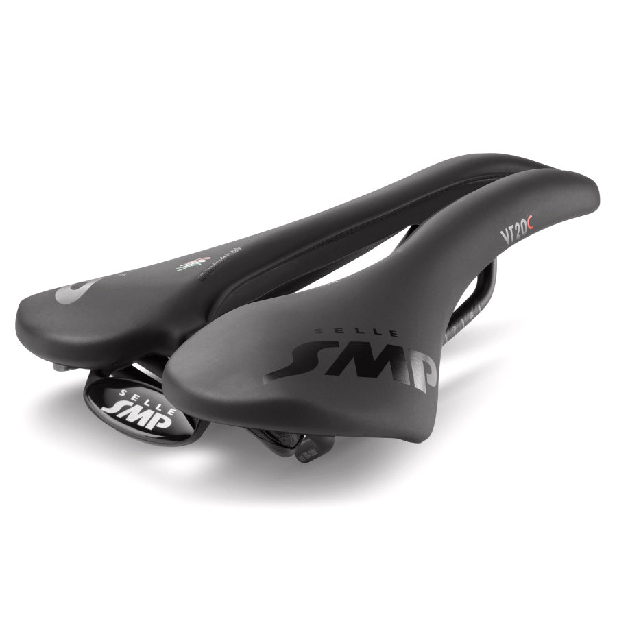 Selle SMP VT30 Carbon Saddle Black – Lightweight Ergonomic MTB & Road Saddle 255×155mm | Cycling Gears Hub