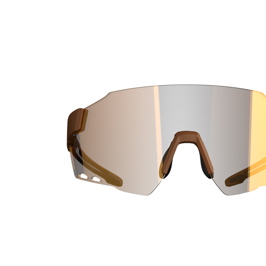 Magicshine Windbreaker Photochromic Sunglasses Coffe brown Color