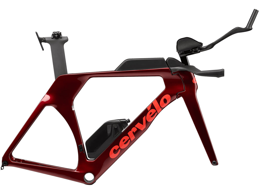 Cervelo P5 2026 TT/Triathlon Frameset | Carbon Aero Frameset Red Hot