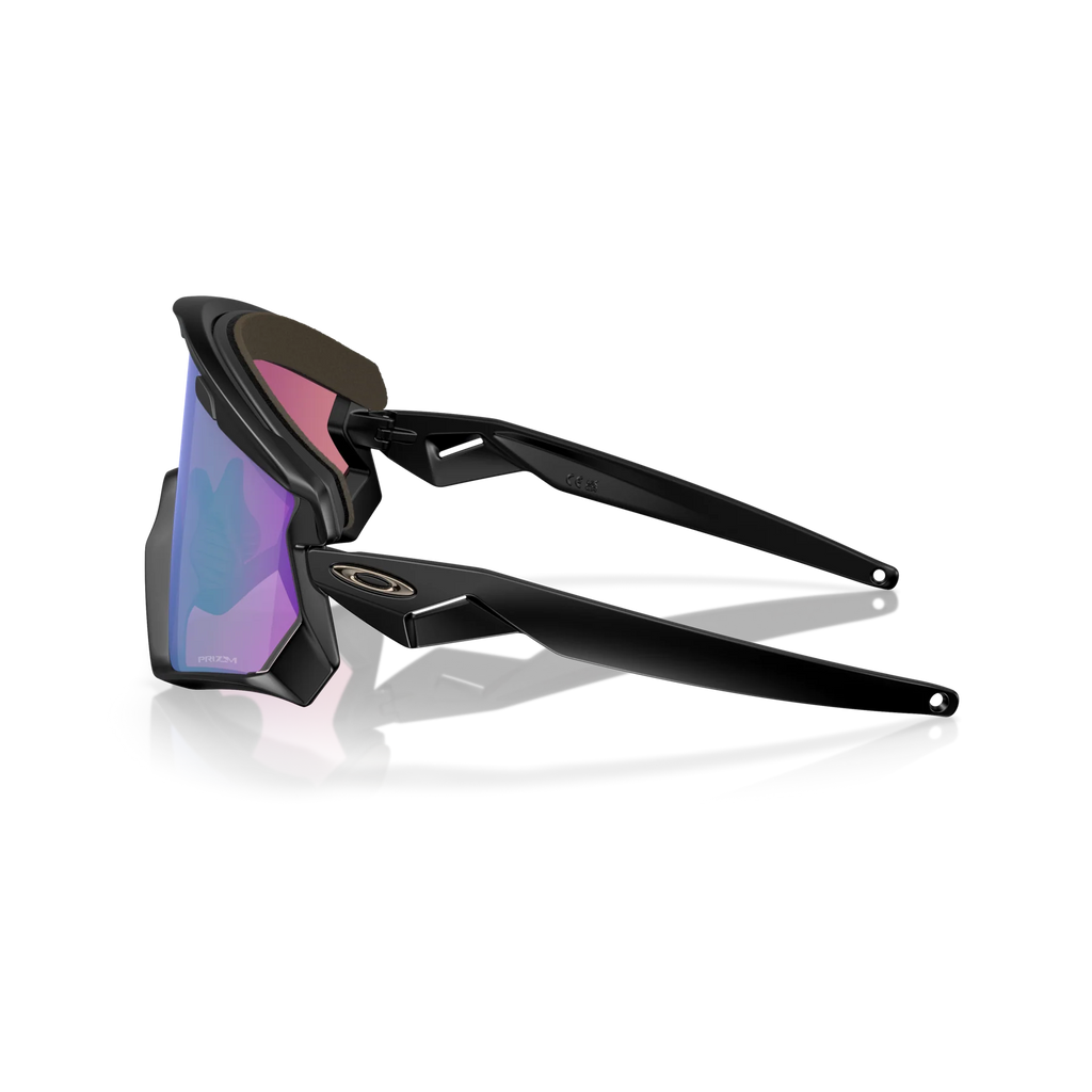 Oakley Wind Jacket Sunglasses – Prizm Road Jade Lens with Matte Black Frame