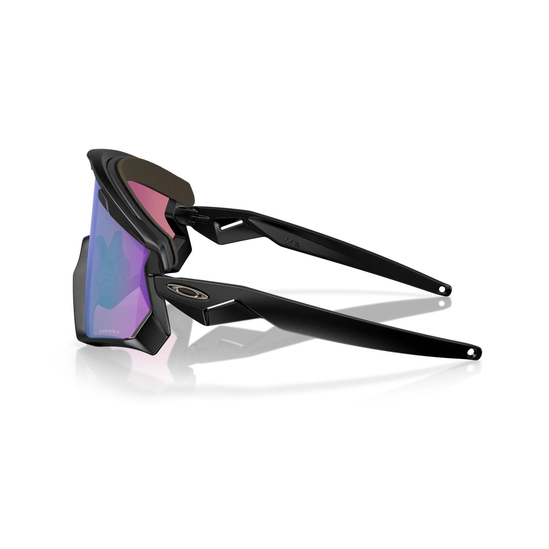 Oakley Wind Jacket Sunglasses – Prizm Road Jade Lens with Matte Black Frame