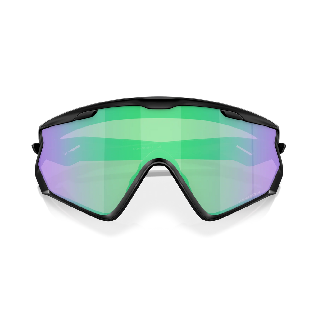 Oakley Wind Jacket Sunglasses – Prizm Road Jade Lens with Matte Black Frame