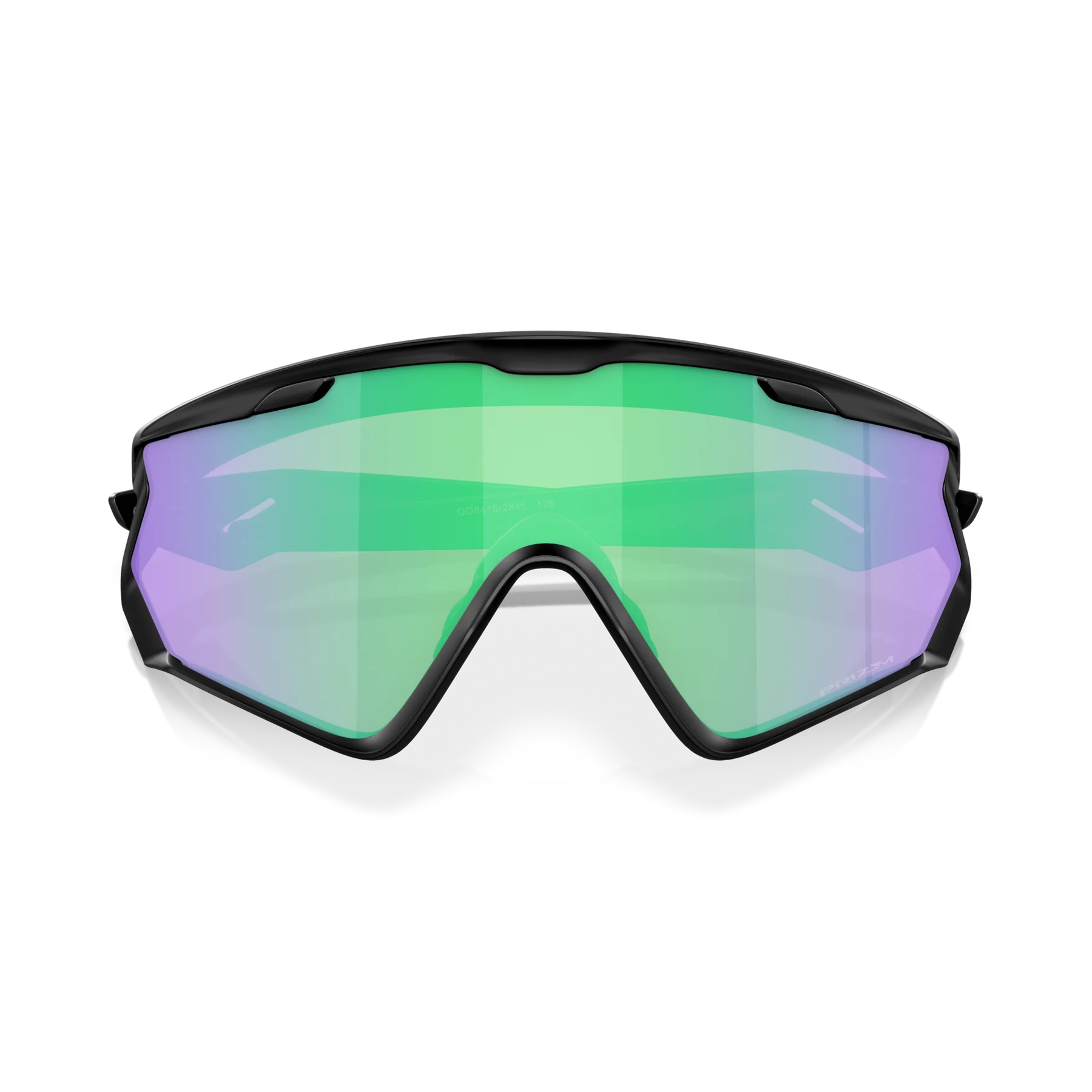Oakley Wind Jacket Sunglasses – Prizm Road Jade Lens with Matte Black Frame