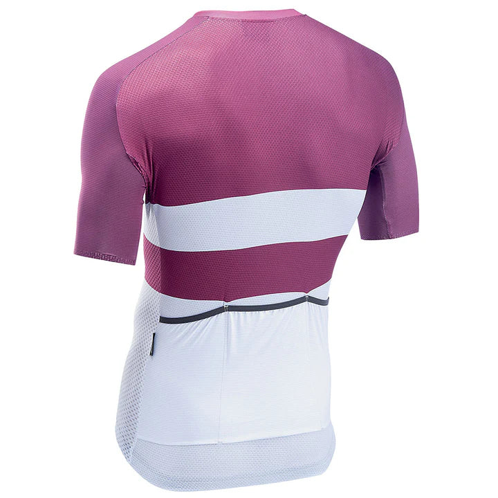 Northwave | Blade Air Jersey – Plum/Grey | Lightweight Performance Cycling Jersey (Size XL)