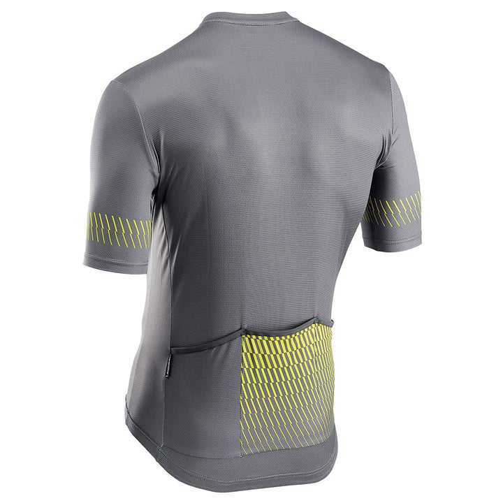 Northwave | ORIGIN JERSEY – DARK GREY/YLW FLU – SIZE L