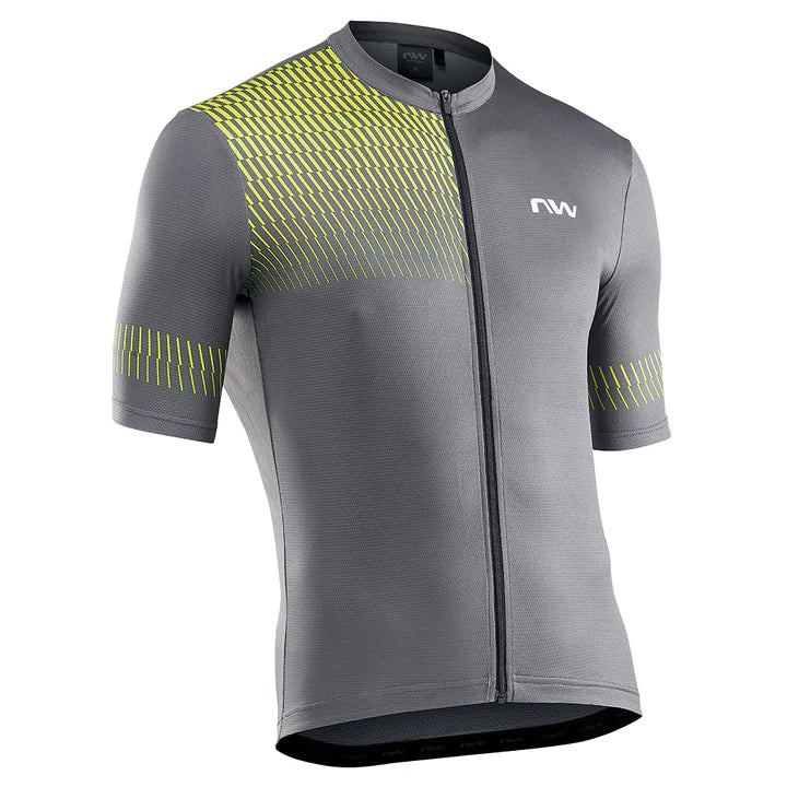 Northwave | ORIGIN JERSEY – DARK GREY/YLW FLU – SIZE L