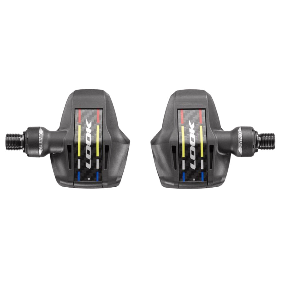 LOOK KEO Blade Ceramic Ti Road Pedals – Carbon | Titanium Axle | Ceramic Bearings | Cycling Gears Hub