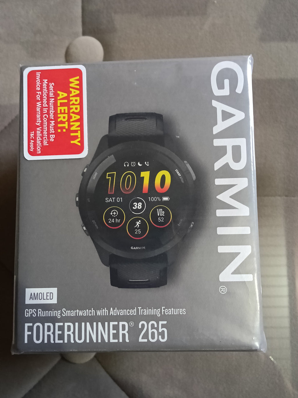 Garmin Forerunner 265 Running Smartwatch & Cycling with HRV & Training Insights | CYCLING GEARS HUB