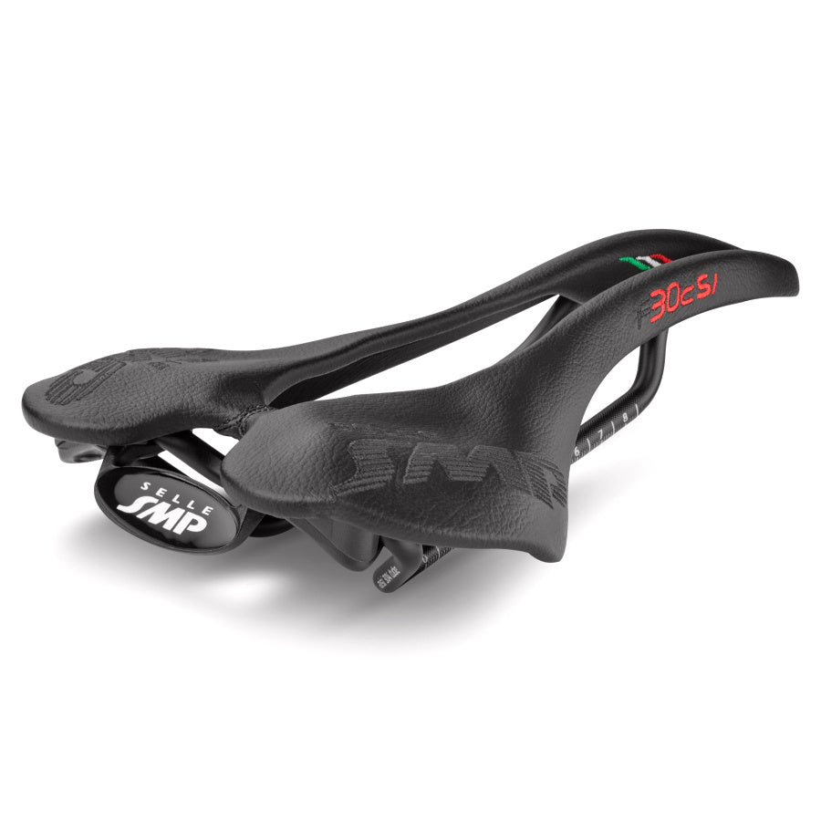 Selle SMP F30 Carbon SI Saddle Black – Short Performance Saddle for Road, MTB & TT 250×150mm | Cycling Gears Hub