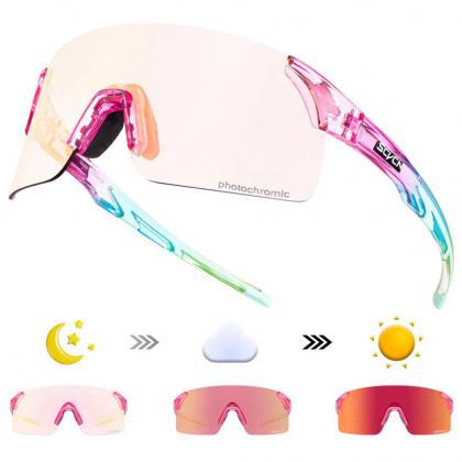 SCVCN X142 COL.P.CHROMIC SUNGLASSES-RED/PINK