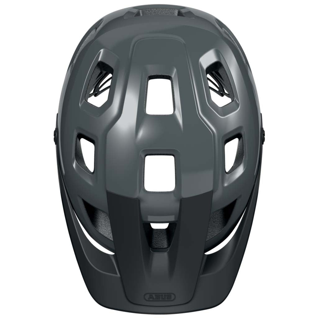 ABUS MoTrip Helmet – Concrete Grey | Lightweight MTB & Trail Cycling Helmet