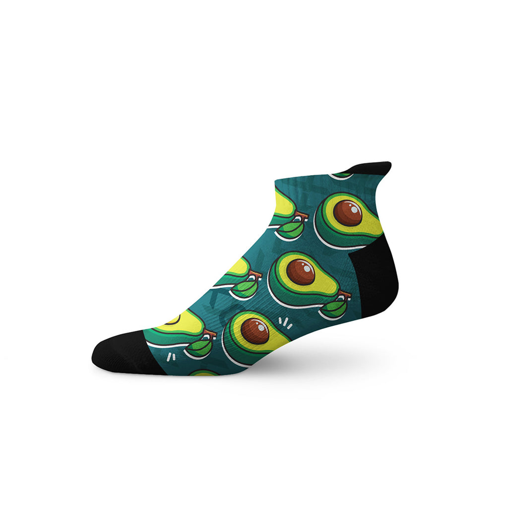 SOX Avocado Tab Combo Socks – 2pcs Pack | Everyday Crew | Breathable Comfort & Playful Design