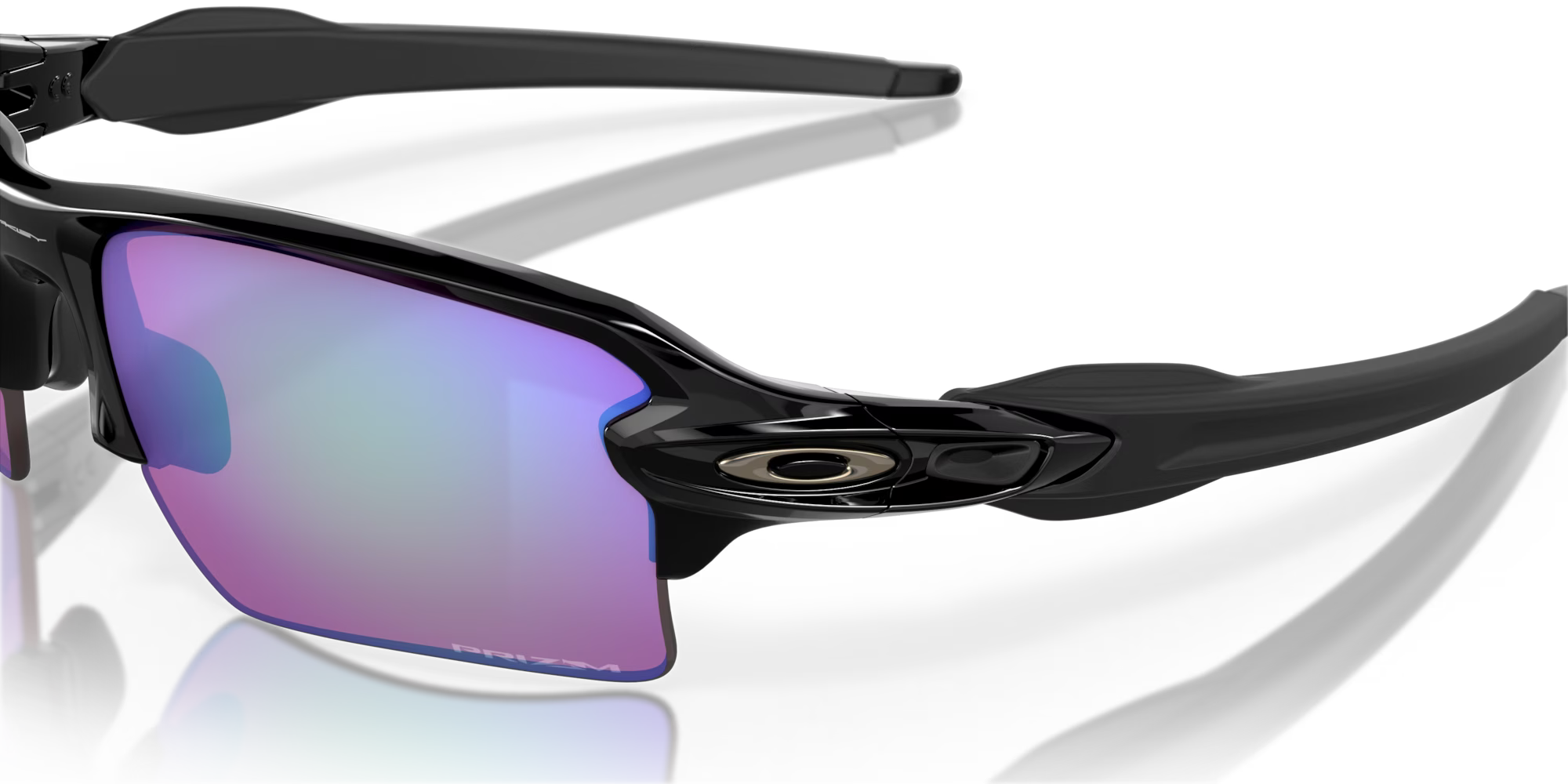 Oakley Half Jacket 2.0 XL polished black sunglasses with Prizm Golf lenses
