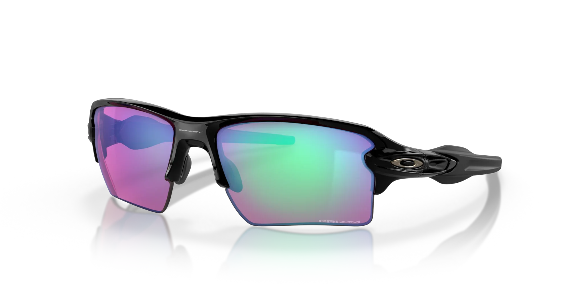 Oakley Half Jacket 2.0 XL polished black sunglasses with Prizm Golf lenses